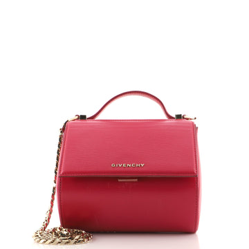 Givenchy Chain Pandora Box Bag Leather Mini