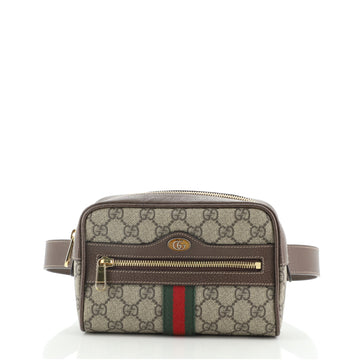 Gucci Ophidia Belt Bag GG Coated Canvas Small