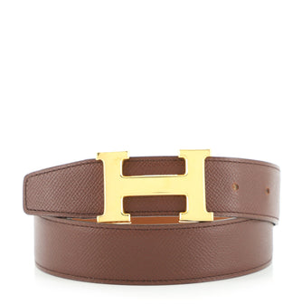 Hermes Constance Reversible Belt Leather Medium