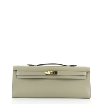 Hermes Kelly Cut Pochette Swift