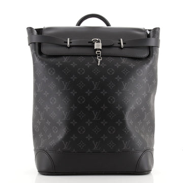 Louis Vuitton Steamer Backpack Monogram Eclipse Canvas