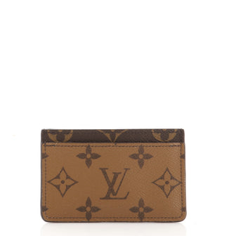 Louis Vuitton Card Holder Reverse Monogram Canvas