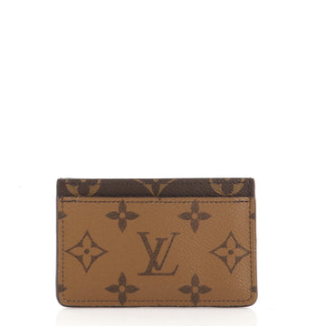 Louis Vuitton Card Holder Reverse Monogram Canvas