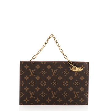 Louis Vuitton Legacy Chain Clutch Monogram Canvas