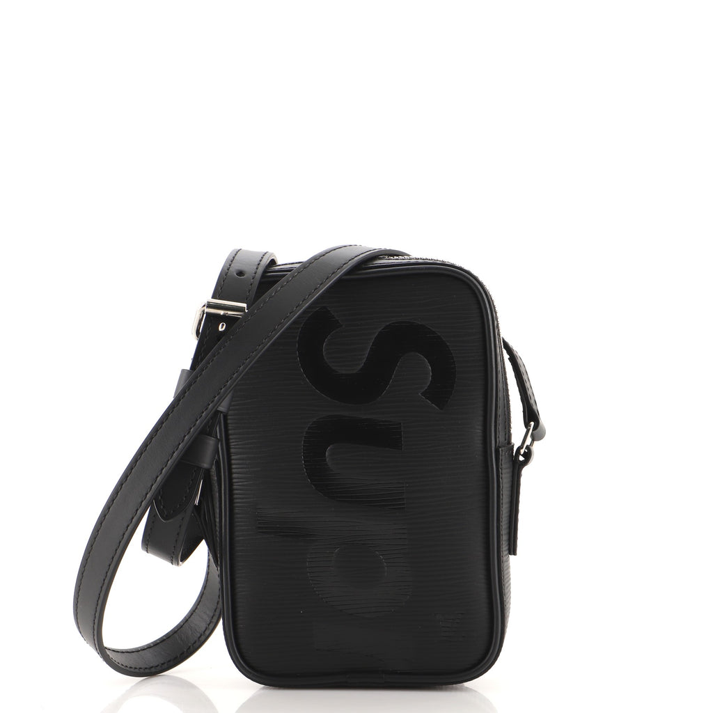 Louis Vuitton Danube Handbag Limited Edition Supreme Epi Leather PPM Black