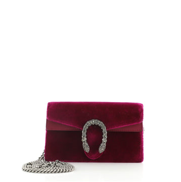Gucci Dionysus Bag Velvet Super Mini