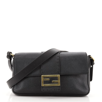 Fendi Selleria Baguette Convertible Belt Bag Leather Medium