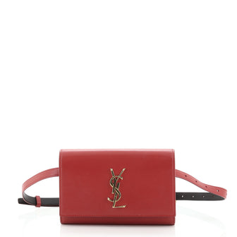 Saint Laurent Classic Monogram Kate Belt Bag Leather