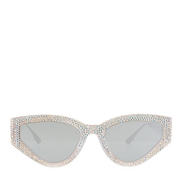 Christian Dior CatStyleDior1 Sunglasses Crystal Embellished Acetate