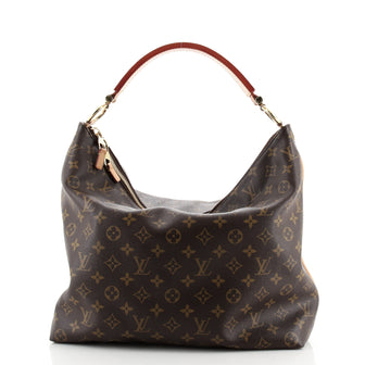 Louis Vuitton Sully Handbag Monogram Canvas MM