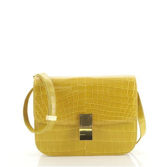 Celine Classic Box Bag Crocodile Medium