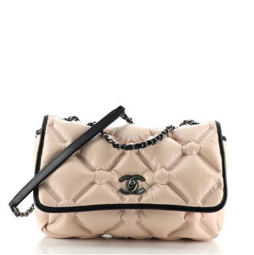 Chanel Chesterfield Flap Bag Quilted Calfskin Medium