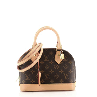 Louis Vuitton Alma Handbag Monogram Canvas BB