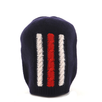 Gucci Web Beanie Wool