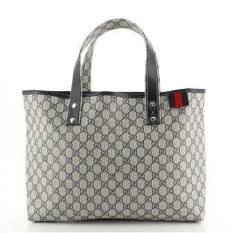 Gucci Web Loop Tote GG Coated Canvas Medium
