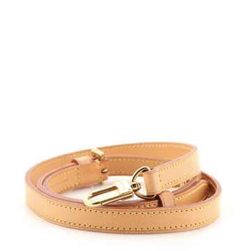 Louis Vuitton Adjustable Shoulder Strap Vachetta Leather 12mm