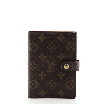 Louis Vuitton Ring Agenda Cover Monogram Canvas PM