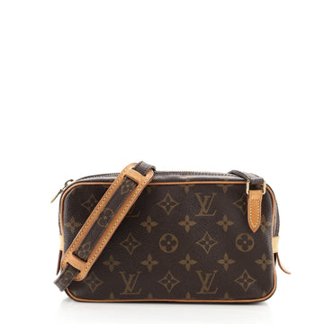 Louis Vuitton Pochette Marly Bandouliere Bag Monogram Canvas