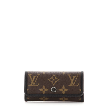 Louis Vuitton 6 Key Holder Macassar Monogram Canvas