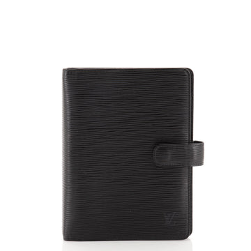 Louis Vuitton Ring Agenda Cover Epi Leather MM