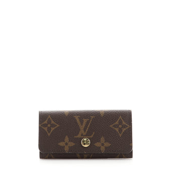 Louis Vuitton 4 Key Holder Monogram Canvas