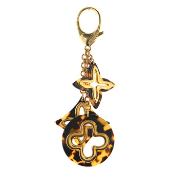 Louis Vuitton Insolence Bag Charm Metal and Tortoise