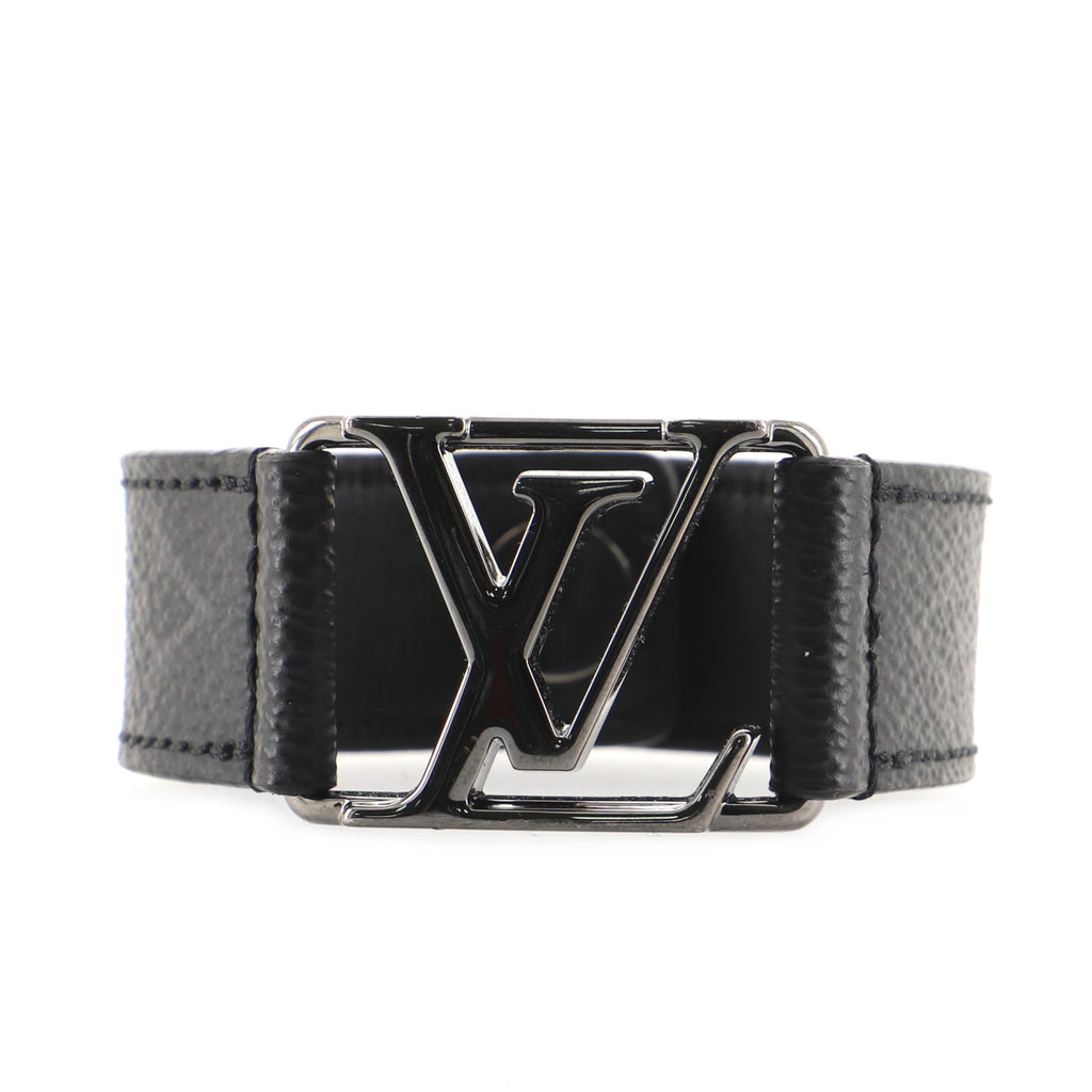 Accessories, Louis Vuitton Hockenheim Black Bracelet