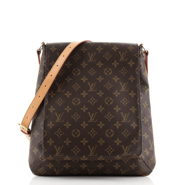Louis Vuitton Musette Salsa Handbag Monogram Canvas GM