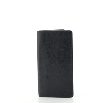 Louis Vuitton Brazza Wallet Taiga Leather