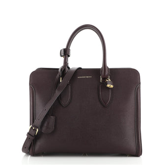 Alexander McQueen Heroine Open Tote Leather