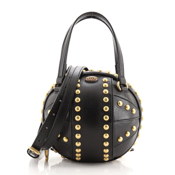 Gucci Tifosa Basketball Bag Studded Leather Mini