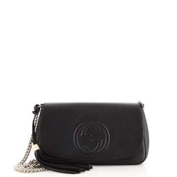Gucci Soho Chain Crossbody Bag Leather Medium