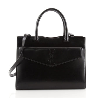 Saint Laurent Uptown Tote Leather Medium