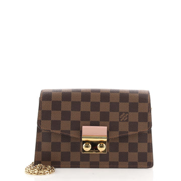 Louis Vuitton Croisette Chain Wallet NM Damier