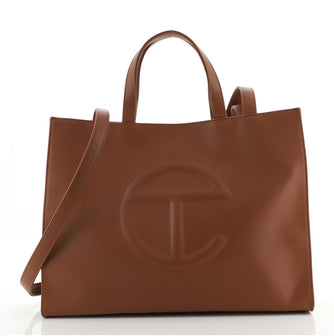 Telfar Shopping Tote	 Faux Leather Medium