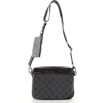 Louis Vuitton Trio Messenger  Bag Reverse Monogram Eclipse