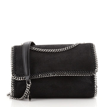 Stella McCartney Falabella Flap Shoulder Bag Shaggy Deer Small