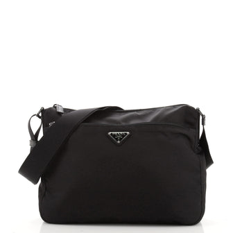 Prada Front Pocket Messenger Bag Tessuto