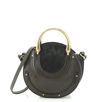 Chloe Pixie Crossbody Bag Leather and Suede Small
