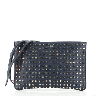 Christian Louboutin Loubiclutch Studded Leather