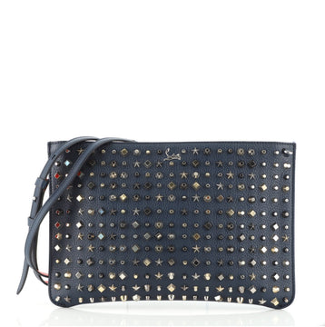 Christian Louboutin Loubiclutch Studded Leather