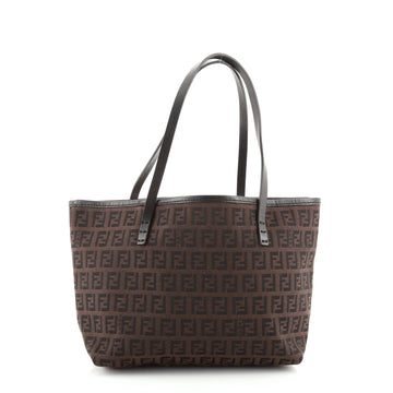 Fendi Roll Tote Zucchino Canvas Small