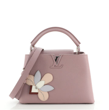 Louis Vuitton Capucines Bag Limited Edition Iris Blossom Leather BB