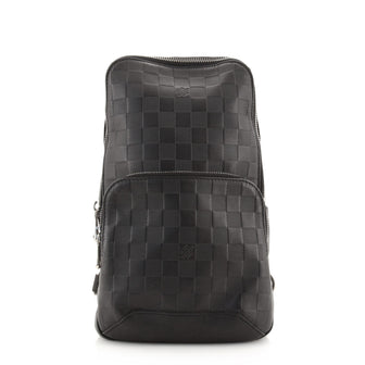 Louis Vuitton Avenue Sling Bag Damier Infini Leather