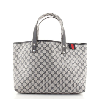 Gucci Web Loop Tote GG Coated Canvas Medium