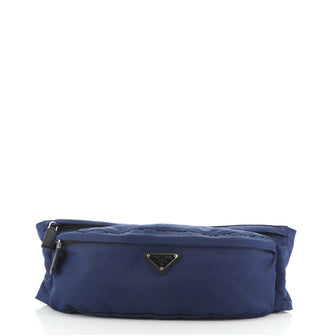 Prada Zip Waist Bag Tessuto Small