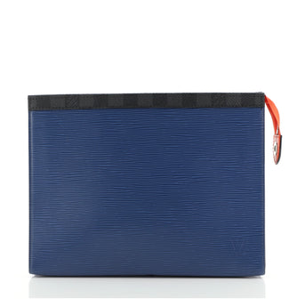 Louis Vuitton Pochette Voyage Epi Leather with Damier Graphite MM