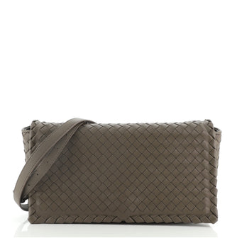 Bottega Veneta Crossbody Clutch Bag Intrecciato Nappa