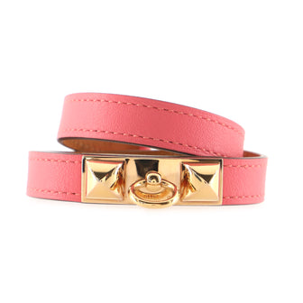 Hermes Rivale Double Tour Bracelet Leather