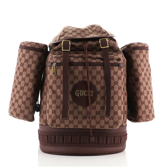 Gucci Alpina Trekking Backpack GG Canvas Large